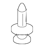 10134407 - Body: Lower Deflector Retainer for GM Image