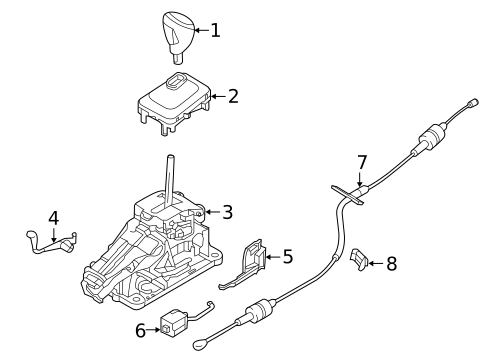 Automatic Transaxle for 2017 Volvo S60 Cross Country #0