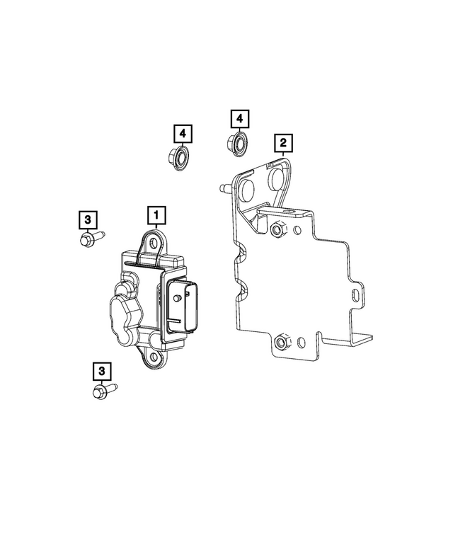 57009092AC - Electrical: Fuel Pump Control Module for Mopar Image