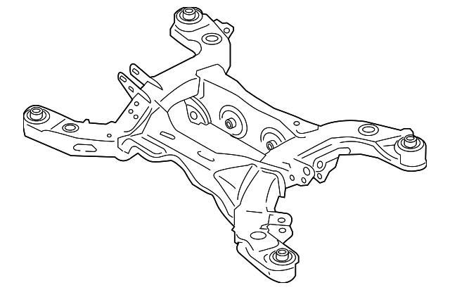MB5Z-5035-H - Cross-Member - 2020-2025 Ford | Eastgate Ford Parts
