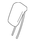 24797035003D16 - Body: Headrest for Mercedes-Benz Image