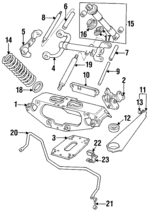 MHC3160AA - : Radius Arm Rear Bushing for Jaguar Image