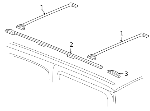 Luggage Carrier for 2006 Chevrolet Suburban 2500 #0