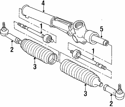 Steering Gear & Linkage for 1990 Volvo 240 | OEM Parts Online