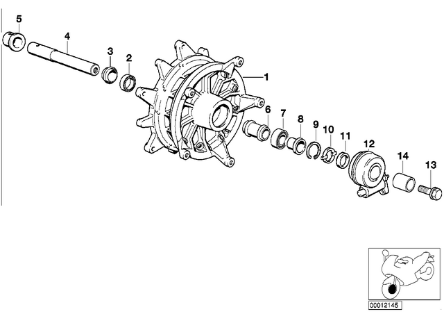36312314779 - : Cap for BMW-Motorrad Image