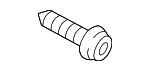 N91180901 - Body: Door Trim Panel Screw for Audi: A3, A3 Quattro, A5 Quattro, A6, A6 allroad, A6 Quattro, A7 Quattro, A7 Sportback, A8 Quattro, e-tron GT, Q6 e-tron, Q7, Q8, RS Q8, RS6 Avant, RS7, RS7 Sportback, S5, S6, S7, S7 Sportback, S8, SQ6 e-tron, SQ7, SQ8 Image