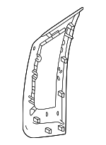 LR146278 - Body: Vent Grille for Land Rover: Defender 110, Defender 130, Defender 90 Image