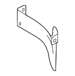 523123644 - Body: Side Bracket for Land Rover: Defender 110, Defender 130, Defender 90 Image