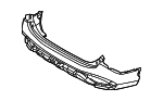 86612DW000 - Body: Bumper Cover for Kia Image