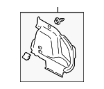 88973455 - Body: Side Trim Panel for Pontiac: Vibe Image