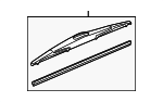 76730TM8A02 - Body: Wiper Blade for Honda: Insight Image