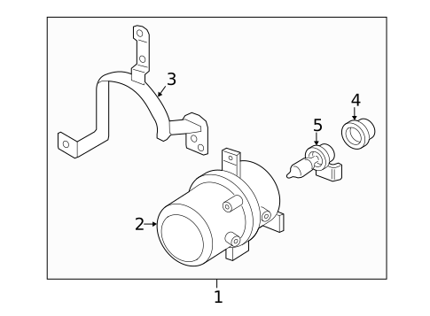 Bulbs - Chassis for 2015 Kia Rio #1