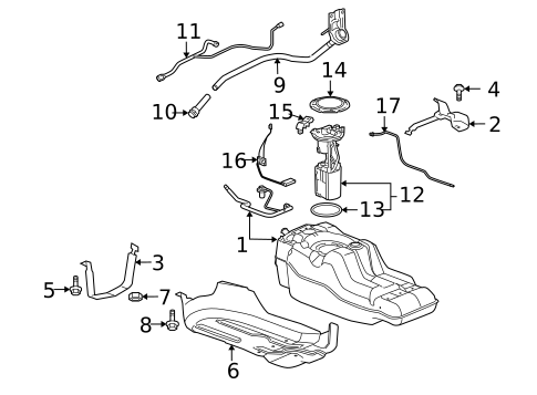 Hardware, Fasteners & Fittings for 2010 Hummer H3 #0