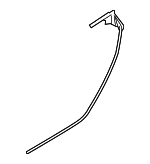 51357176777 - Body: Lower Seal for BMW: 535i GT, 535i GT xDrive, 550i GT, 550i GT xDrive Image