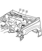 52128366AB - Service Brakes: Brake Tube for Mopar Image