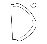 25807002 - : Side Cover for Cadillac: SRX Image