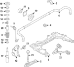 992413031AE - Suspension: Strut for Porsche: 911 Image