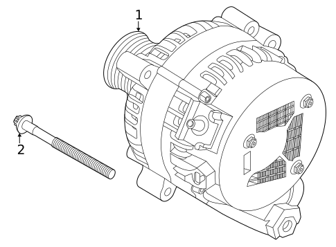 Alternator for 2022 BMW X1 #1