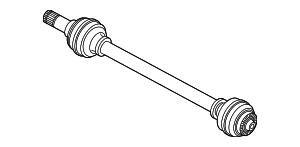 33208487508 - Universals &amp; Rear Axle: Axle Assembly for BMW: X5, X6, X7 Image