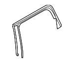 51359800613 - : Window Guide for Mini: Cooper Countryman Image