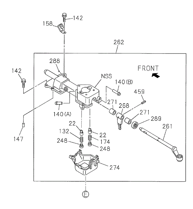 MT Shift Control Box for 2002 Honda Passport #0