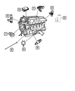 5037678AC - Electrical: Crank Position Sensor Shield for Mopar Image