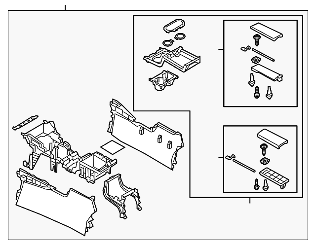 TK52-64-420J-3A - Console Assembly 2020 Mazda CX-9 | Florida Mazda Parts