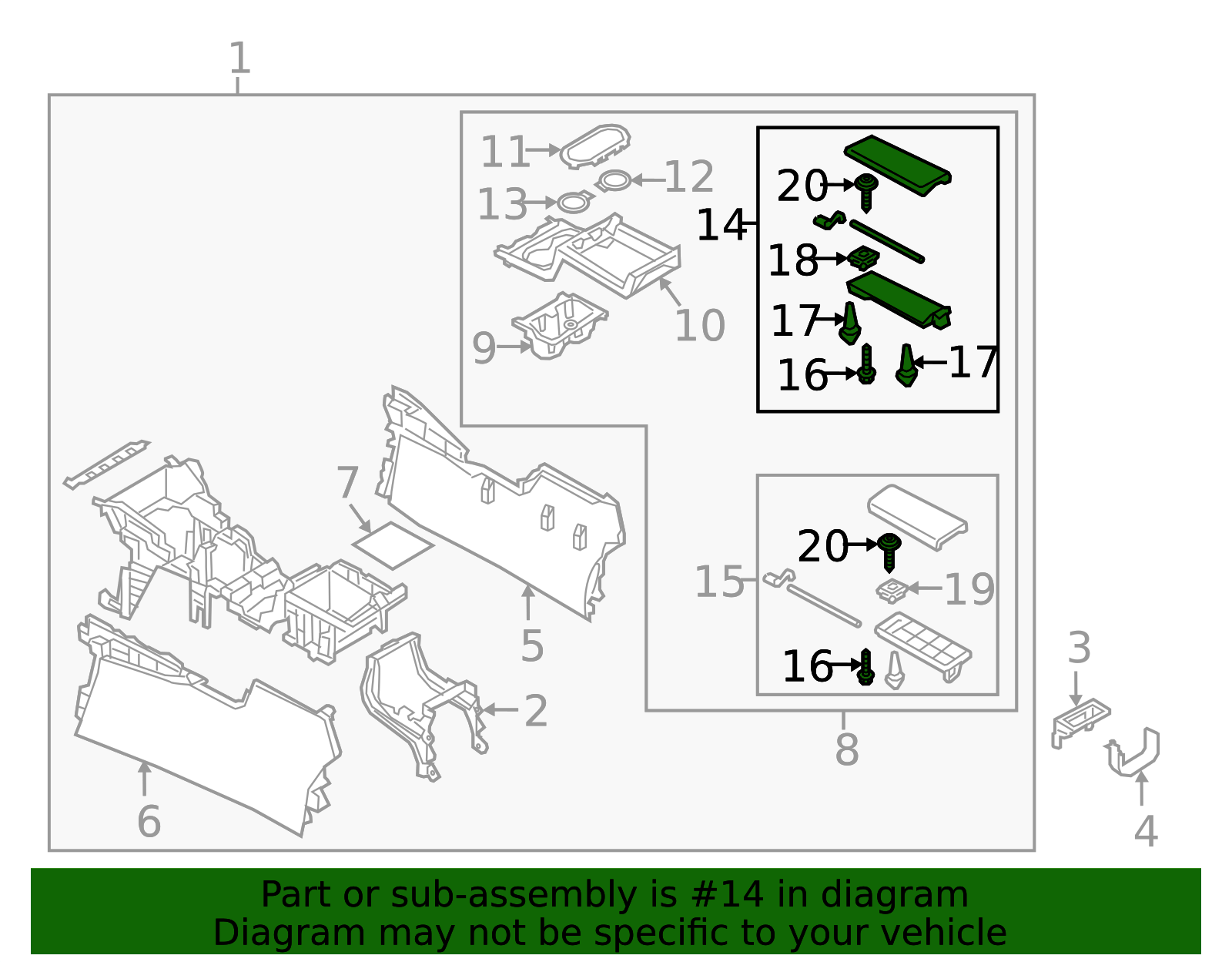 TK48-64-450B-02 - Lid Assembly - 2016-2023 Mazda CX-9 | Mazda Swag