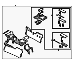 TK5264420K2A - : Console Assembly for Mazda: CX-9 Image