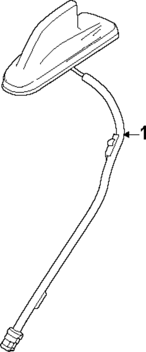 Antenna & Radio for 2025 GMC Sierra 1500 #1