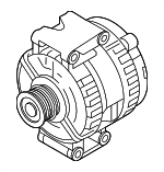 6K903015DX - : Alternator for Volkswagen: Arteon, Atlas, Golf R Image