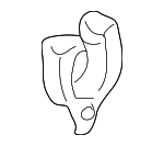 BJ2969923B - : Drain Hose Clip for Mazda: Protege5 Image