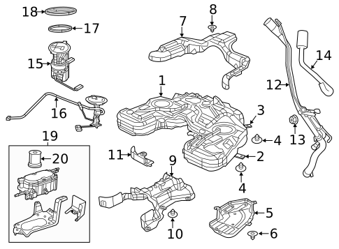 Fuel Pumps & Related Components for 2014 Jeep Grand Cherokee #0