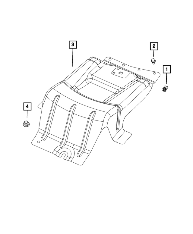 6503195 - Wheels: U Nut for Mopar Image