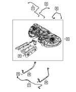 68142828AA - Fuel: Fuel Vapor Tube for Mopar Image