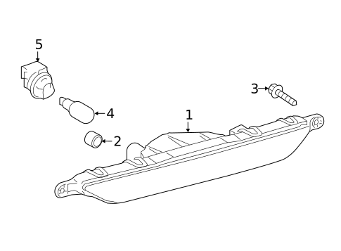 Backup Lamps for 2017 Toyota Yaris #0