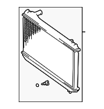 164000A420 - Cooling System: Radiator for Lexus: ES330 Image