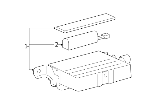 Communication System Components for 2025 Lexus ES300h #0