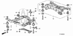 90169S3VA00 - Body/Air Conditioning: BOLT, FLANGE (12X30) for Acura Image