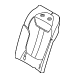 52207360559 - : Seat Back Pad for BMW Image