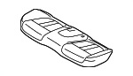 52207354630 - Body: Seat Cushion for BMW: 740e xDrive, 740i, 740i xDrive, 745e xDrive, 750i, 750i xDrive, M760i xDrive Image