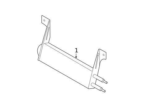Power Steering Oil Cooler for 2010 Ford F-350 Super Duty #0