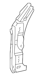 6110835021 - Body: Pillar Reinforced for Toyota: 4Runner Image