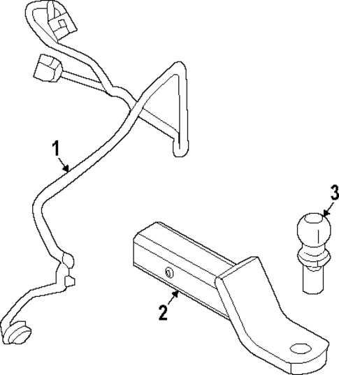 Trailer Hitch Components for 2022 Lincoln Aviator #0