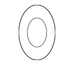 995641400 - Engine: Drain Plug Gasket for Mazda Image