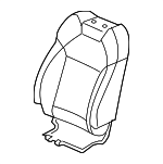 81121TYRA51ZB - : Seat Back Cover for Acura Image