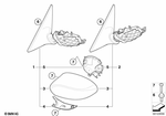 51160031489 - : Fillister Head Screw for BMW Image