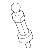 11127848457 - Engine: Engine Cover Stud for BMW Image