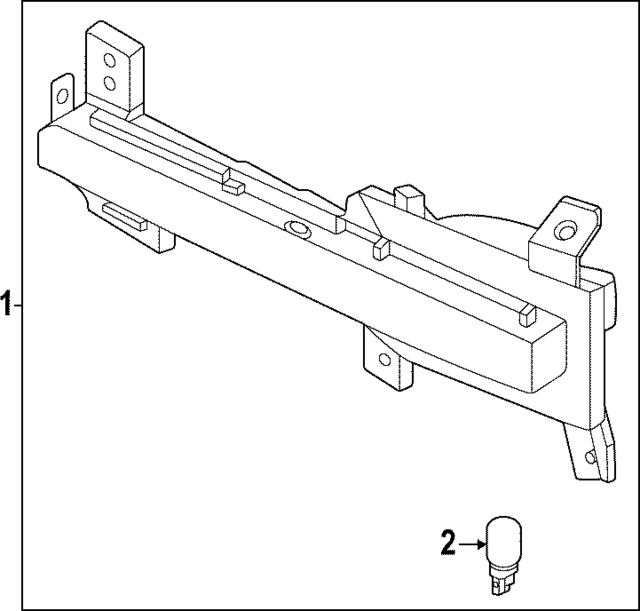92406K5000 - : Fog Lamp Assembly for Hyundai Image