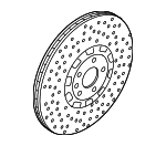 4K0615301AE - Brakes: Rotor for Audi: RS5, RS5 Sportback Image